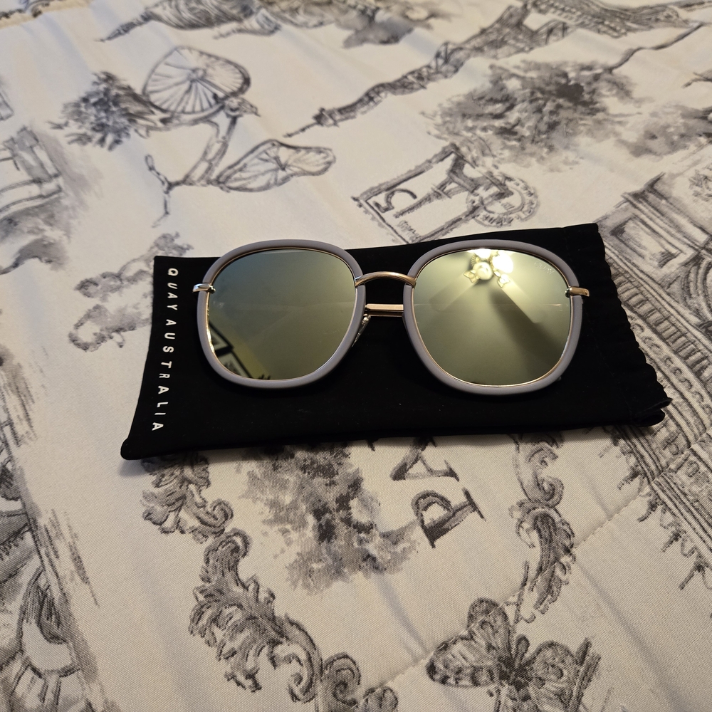 Quay Australia Women's Gray Sunglasses